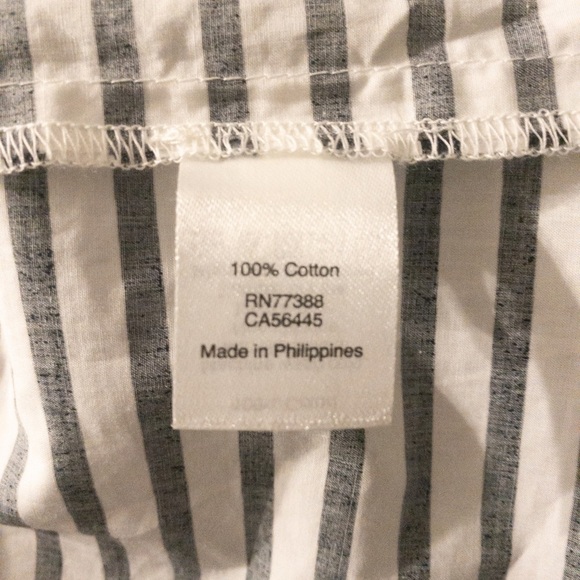 J Crew Off Shoulder Black and White Dress size XS - Picture 7 of 8